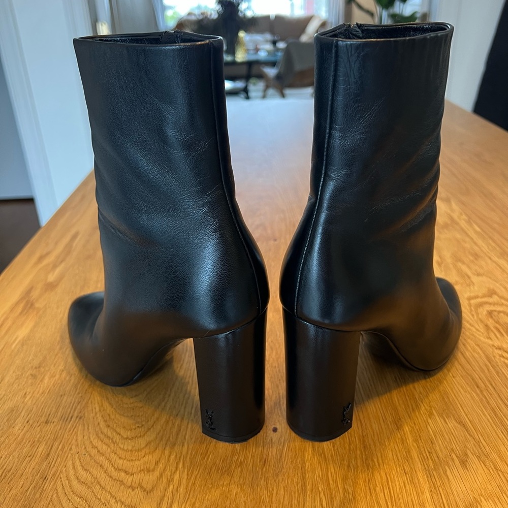 Saint Laurent Lou 95 ankle Boots 7.5 - Picture 2 of 9
